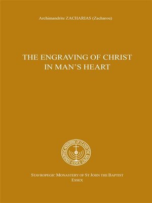 cover image of The engraving of Christ in man's heart